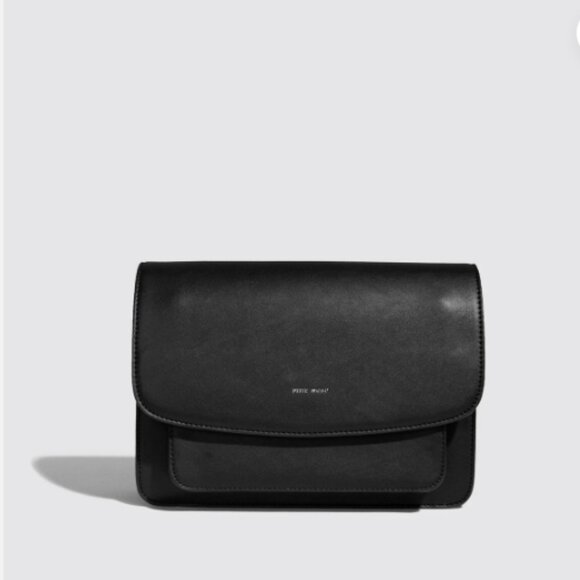 New! Pixie Mood Zoe Crossbody Bag Purse in Black Vegan Leather - Picture 5 of 13